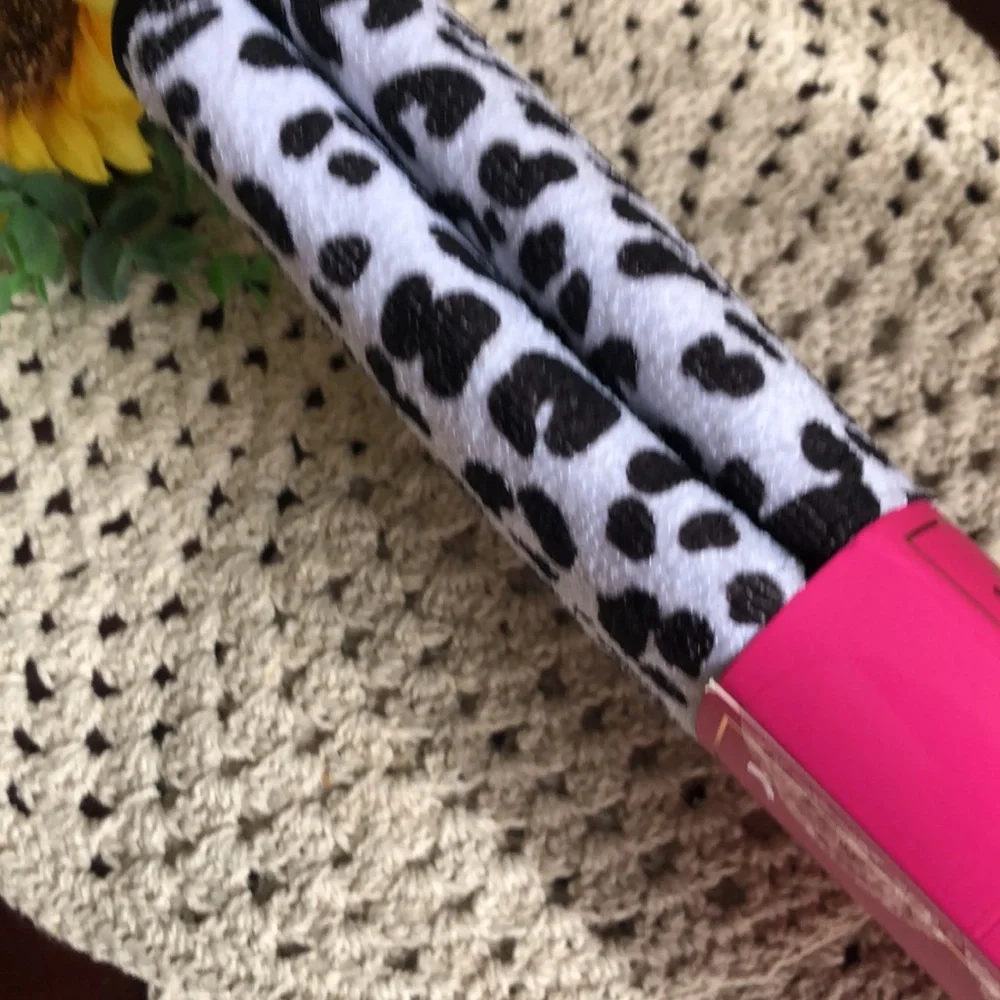 Juicy Couture Black & White Leopard Dish Drying Mats - 2 Pack